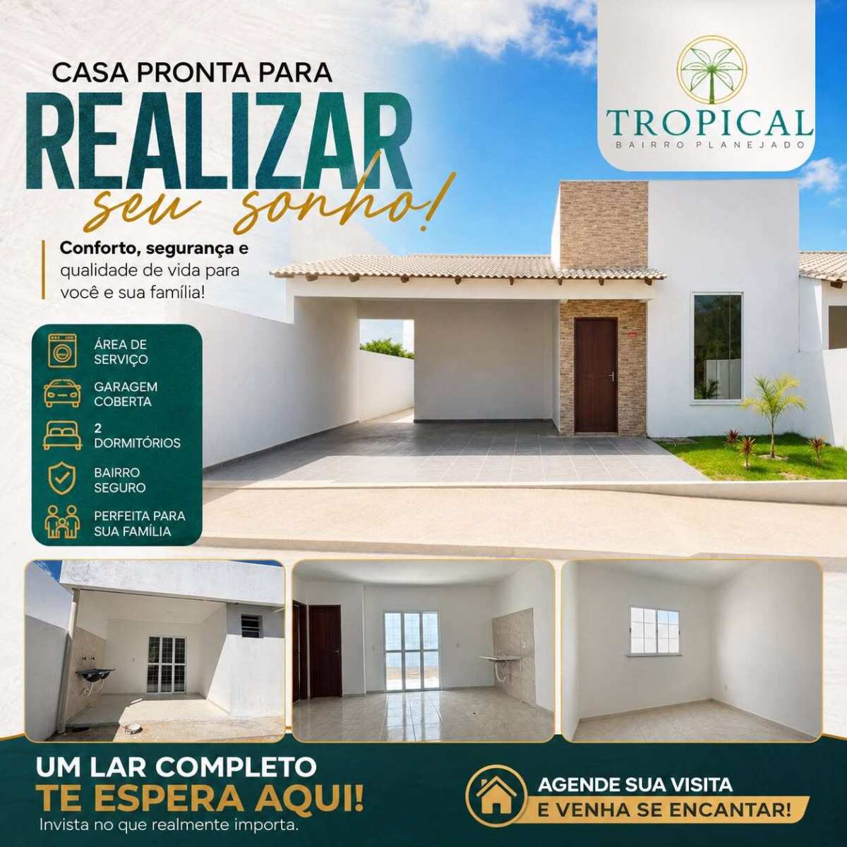 Casas dos Sonhos - Terrenos em Iranduba - Corretor Carlos Bastos